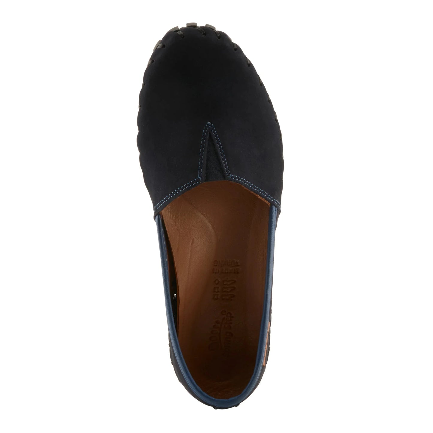 Navy Suede