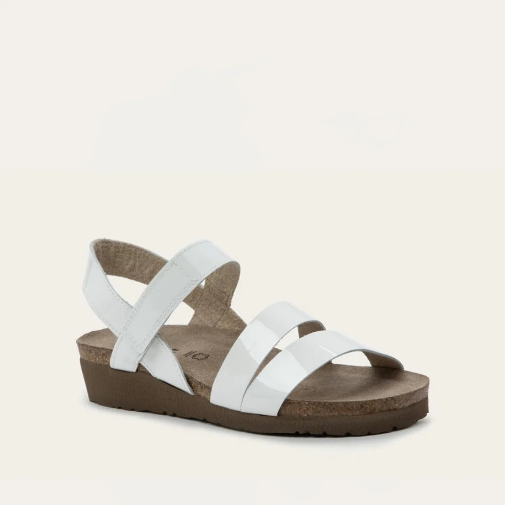 Porcelain patent leather