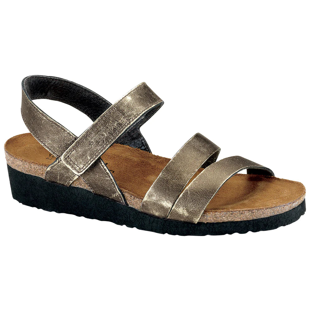 NAOT Women's Kayla Metallic Leather Sandal