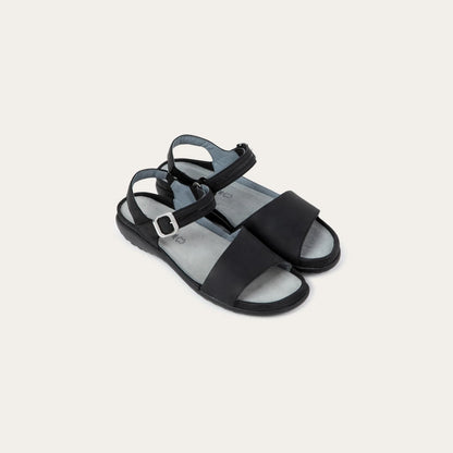 Ebony Nubuck/Black Leather