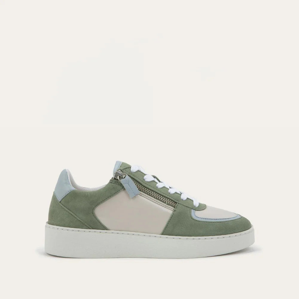 Off White/Gray Blue/Sage Combo
