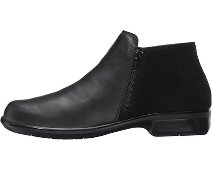 Black suede/Combi