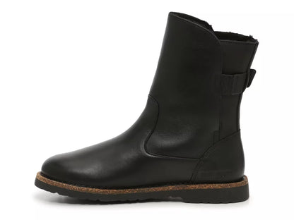 Uppsala Shearling Boot Black Leather