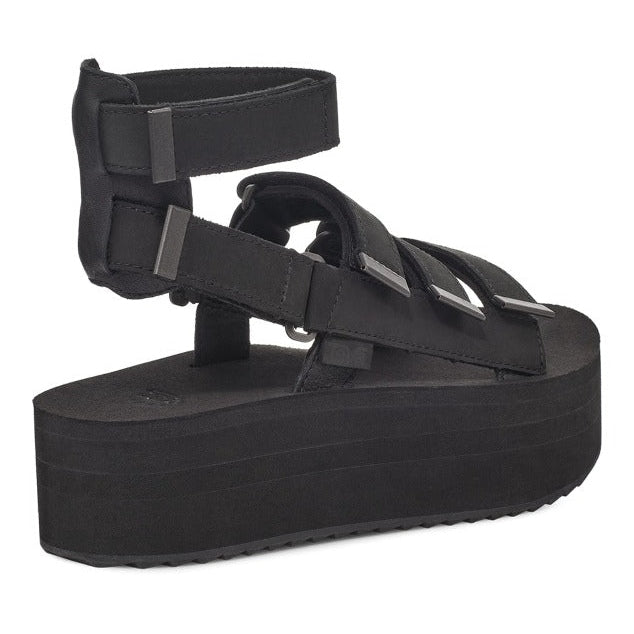 TEVA Women's Flatform Mevia Leather