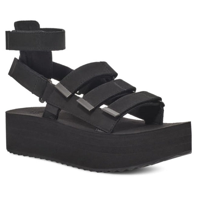 TEVA Women's Flatform Mevia Leather