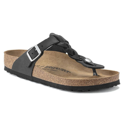 BIRKENSTOCK Women's Gizeh Braided Leather Regular/Wide