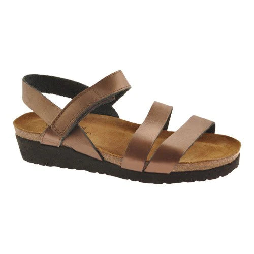 NAOT Women's Kayla Metallic Leather Sandal