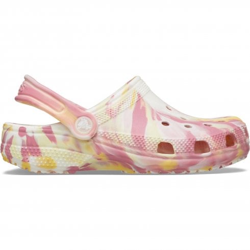 Crocs Kids Classic Glowed Marbled Clog