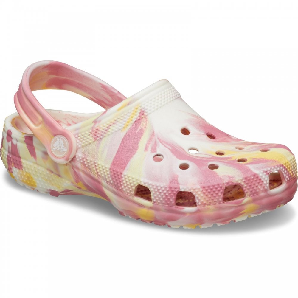 Crocs Kids Classic Glowed Marbled Clog