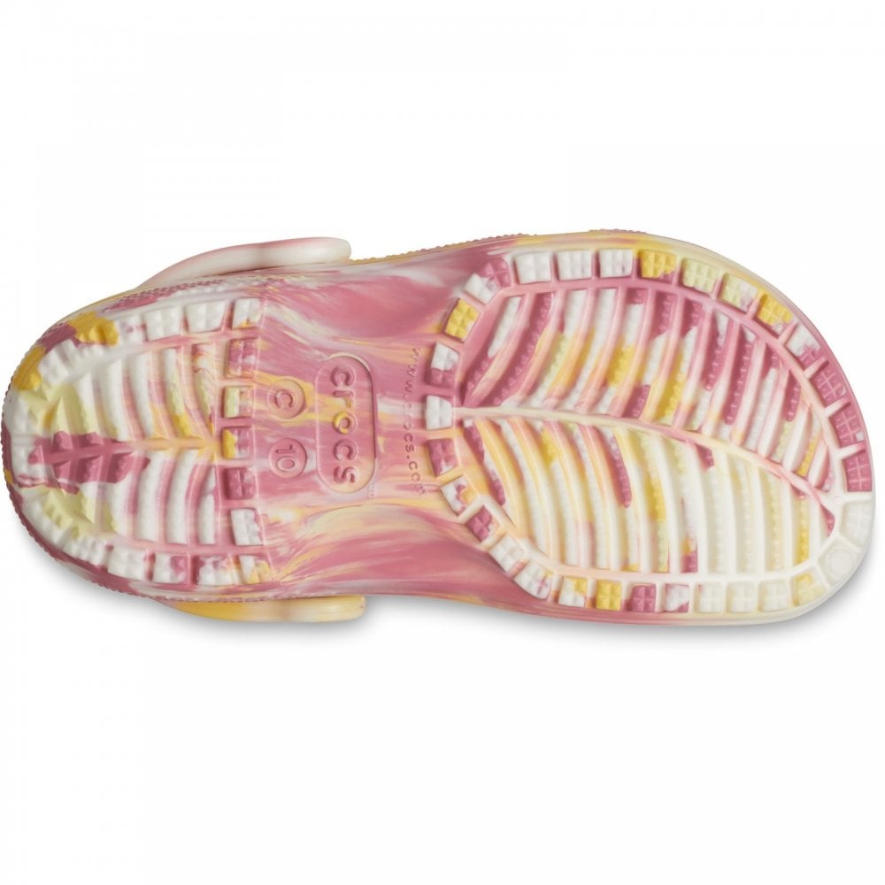 Crocs Kids Classic Glowed Marbled Clog