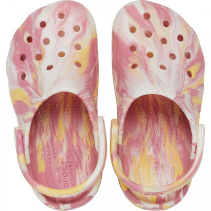 Crocs Kids Classic Glowed Marbled Clog