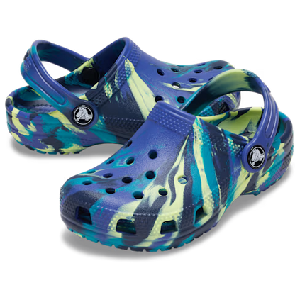 Crocs Kids Classic Marbled Clog