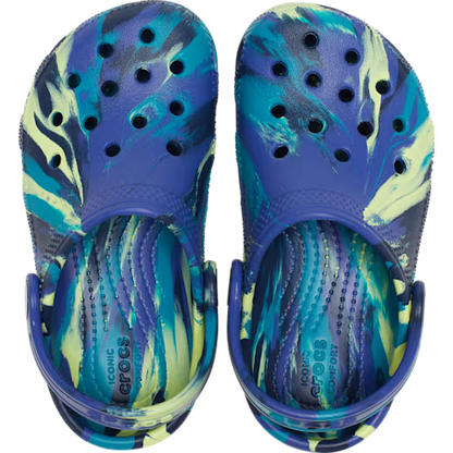 Crocs Kids Classic Marbled Clog