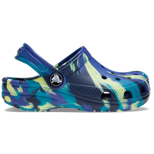 Crocs Kids Classic Marbled Clog