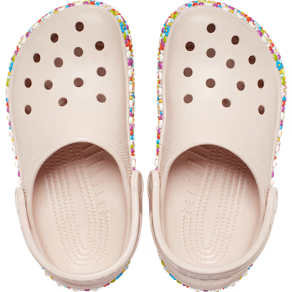 Crocs Kids' Classic Beaded Band Clog
