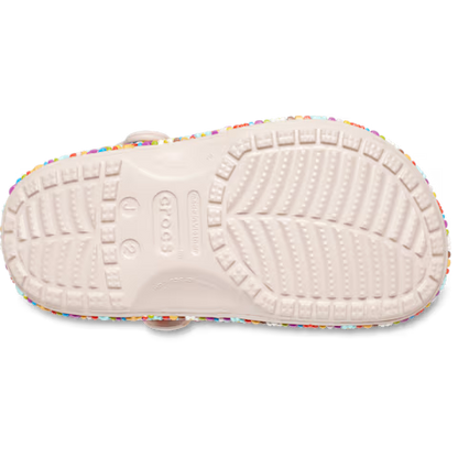 Crocs Kids' Classic Beaded Band Clog