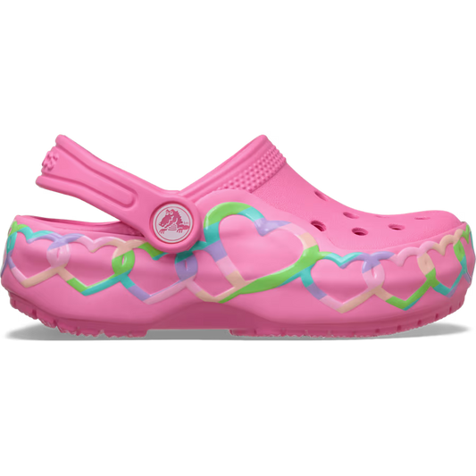 Crocs Toddler Classic Heart Lights Clog