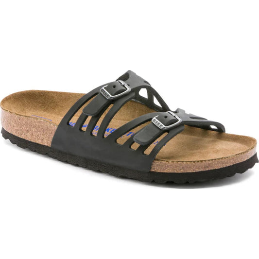 Black Oiled Leather