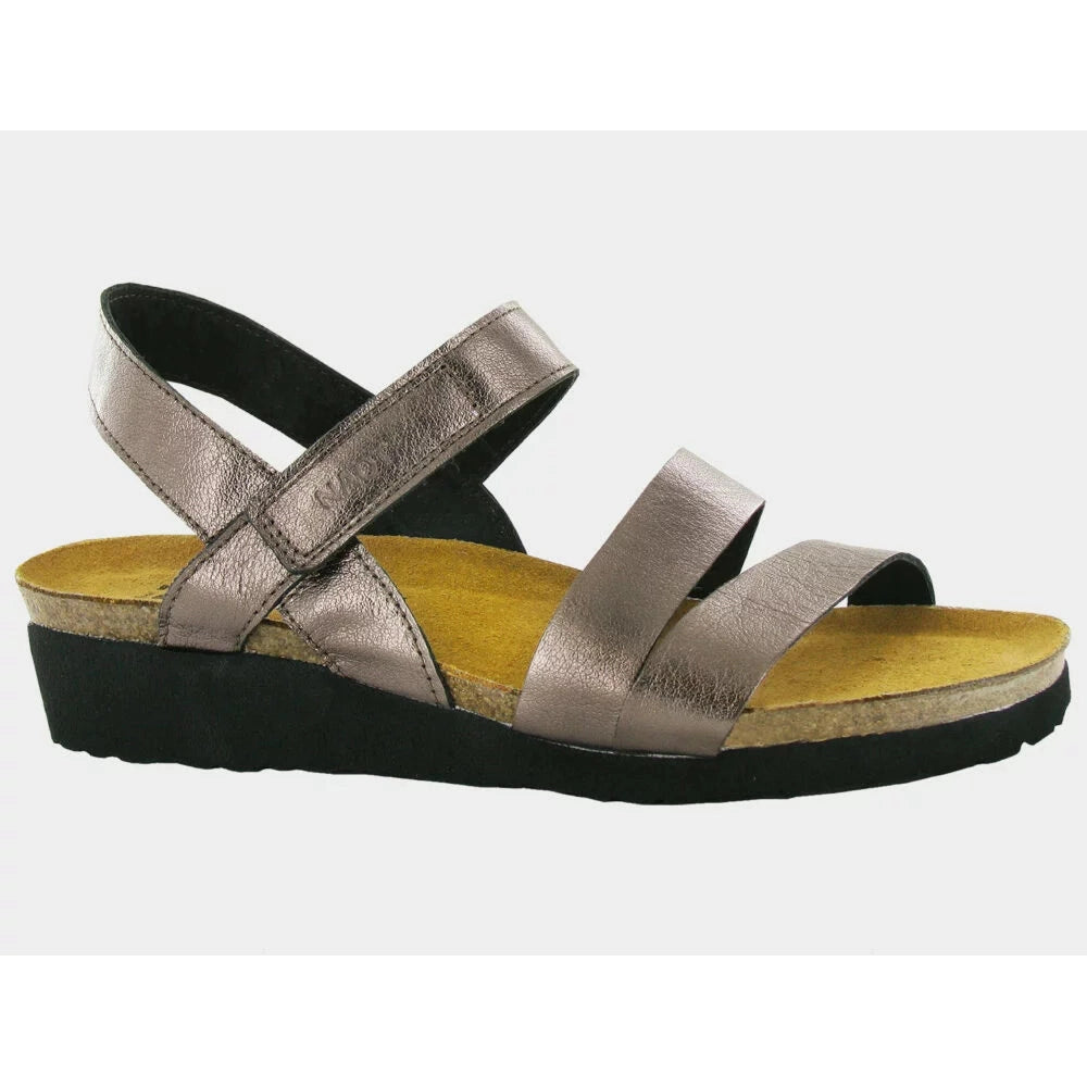 NAOT Women's Kayla Metallic Leather Sandal