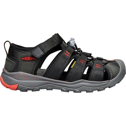 Black/Firey Red