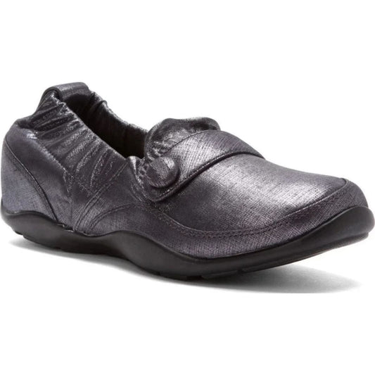Pewter Shimmer Suede