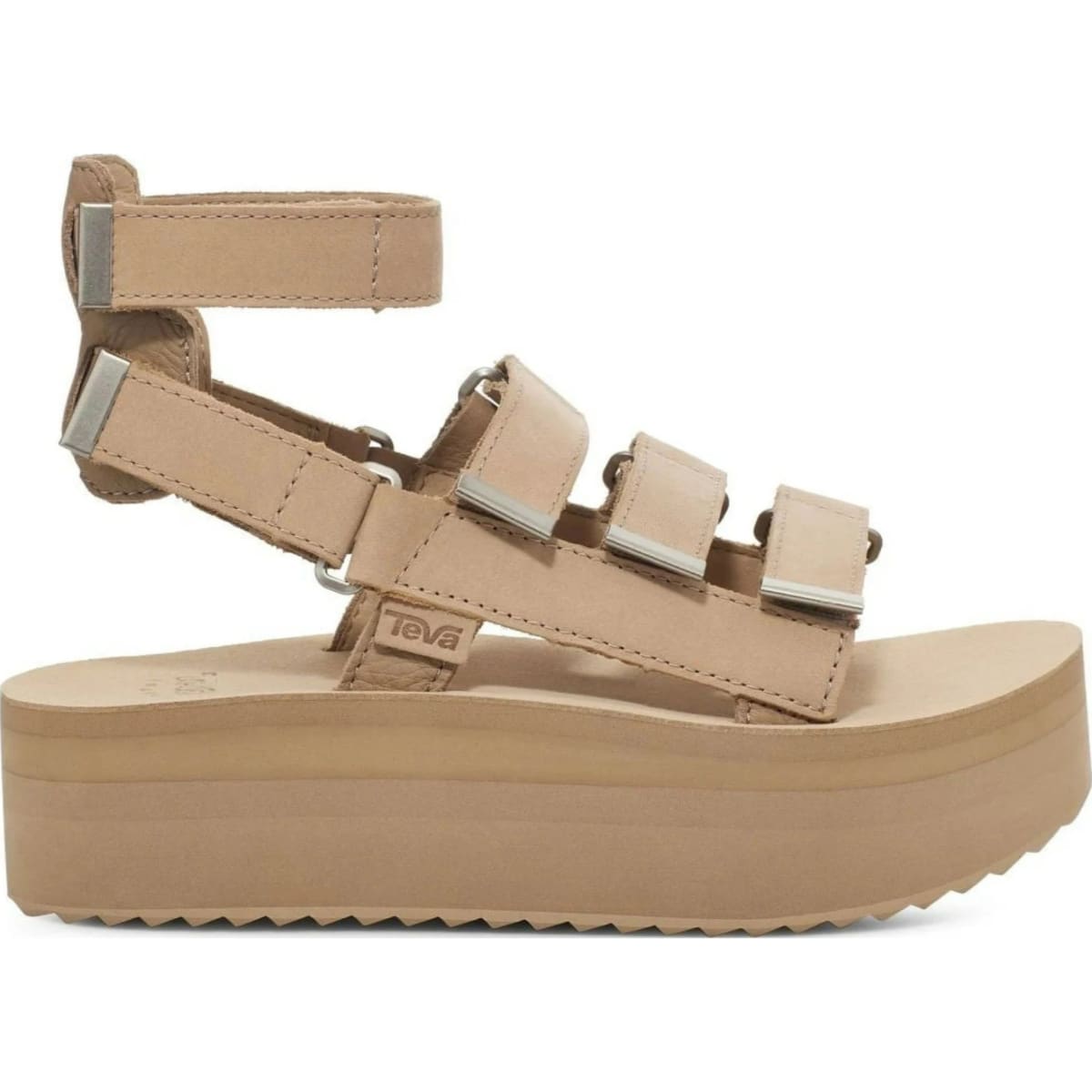 TEVA Women's Flatform Mevia Leather