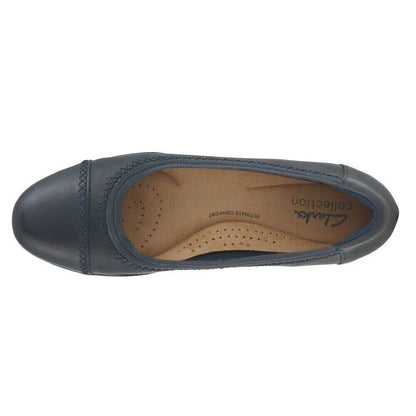 Navy Leather