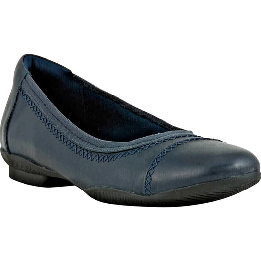 Navy Leather