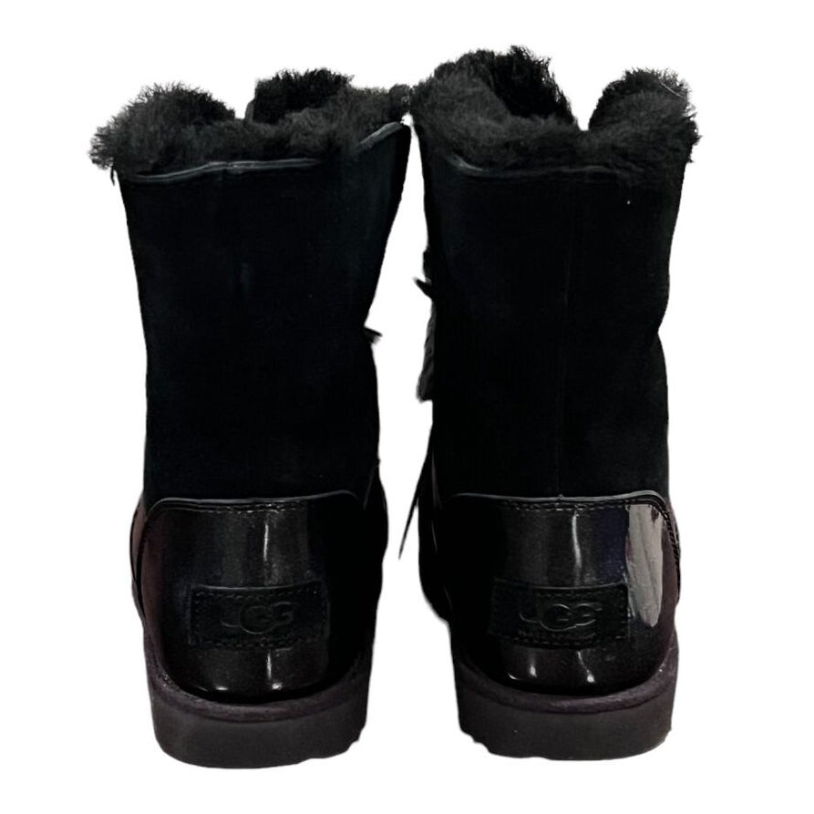 Waterproof Leather Ugg Isley Waterproof Black UGG Kids' Isley
