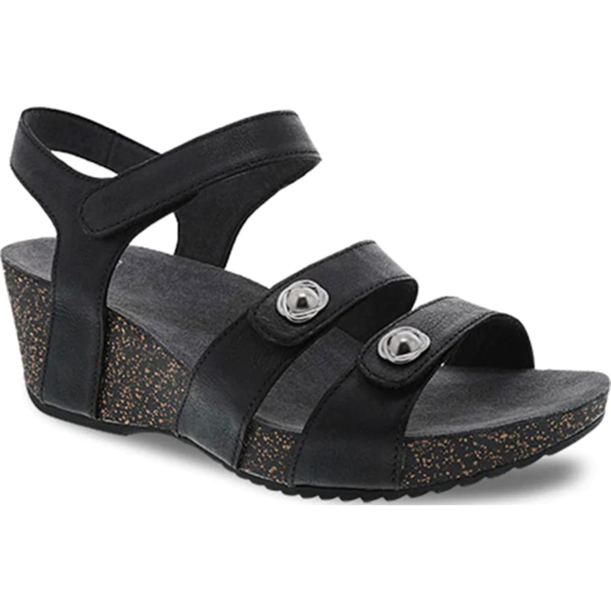 Black Waxy Leather