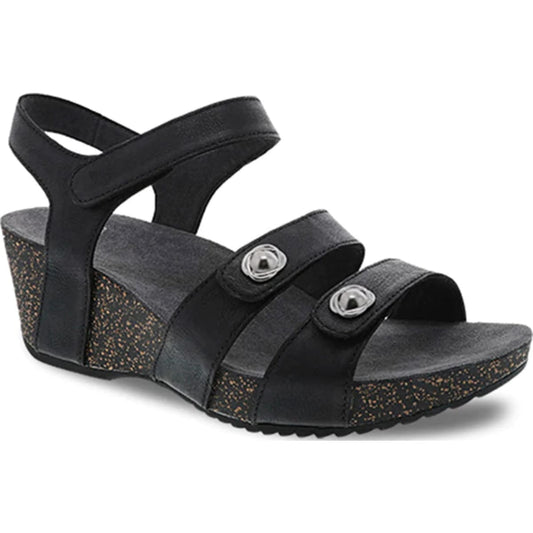 Black Waxy Leather