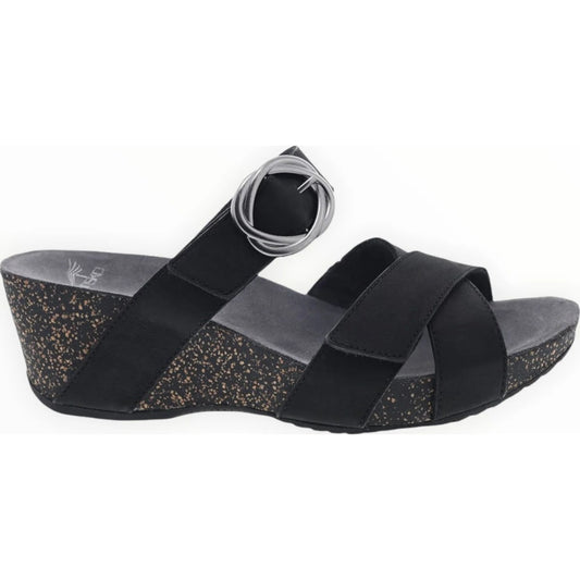DANSKO Womens Susie Milled Nubuck Sandal