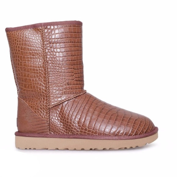 UGG Classic Short Leather Boots Timeless Style and Comfort Windsor Shoes